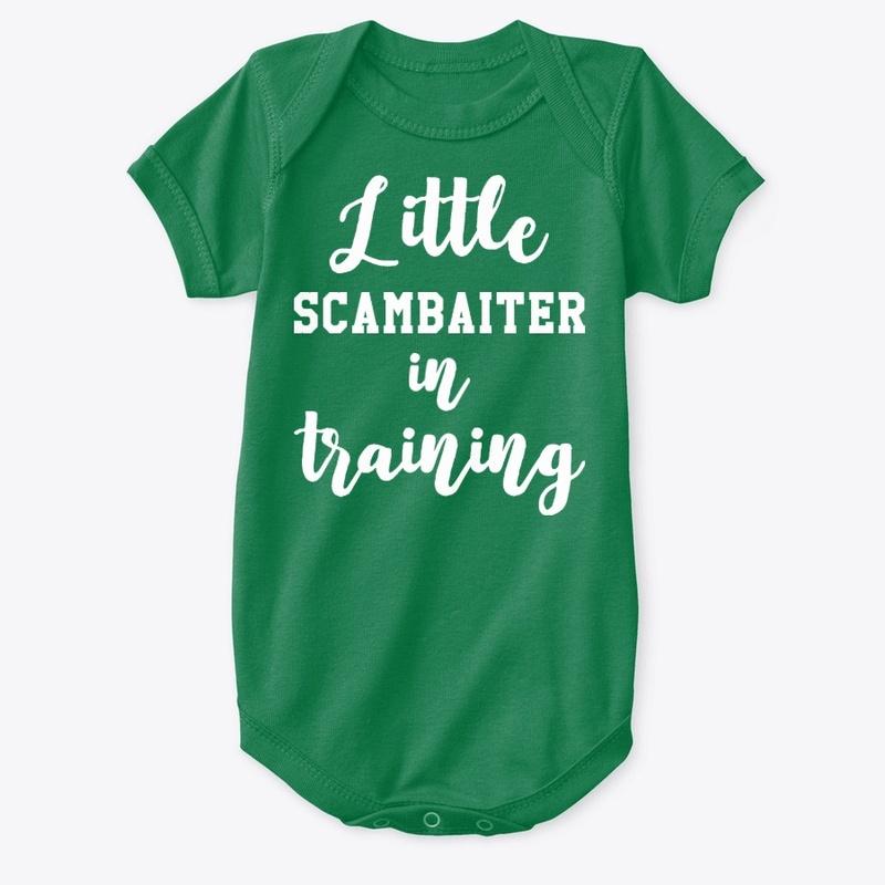 Little Scambaiter in training