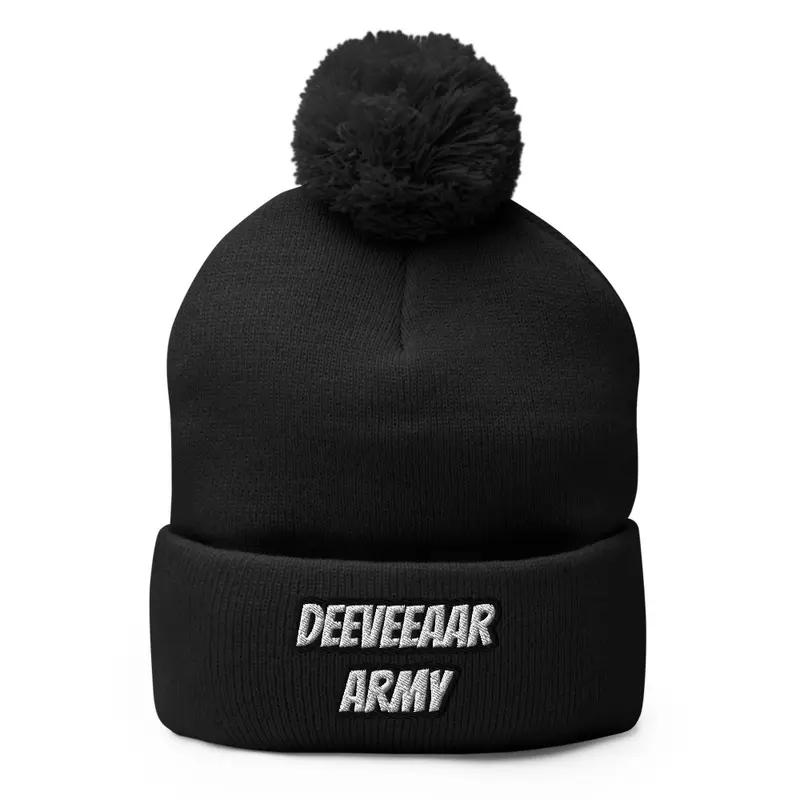 Deeveeaar Army Pom Pom Knit